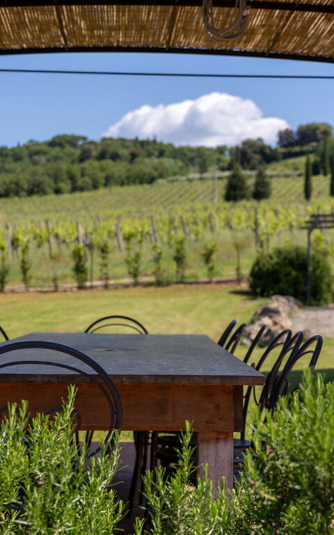 Villa Il Caggio: all'aperto, Balcone / Terrazza / Patio, Esterni, Vista Panoramica