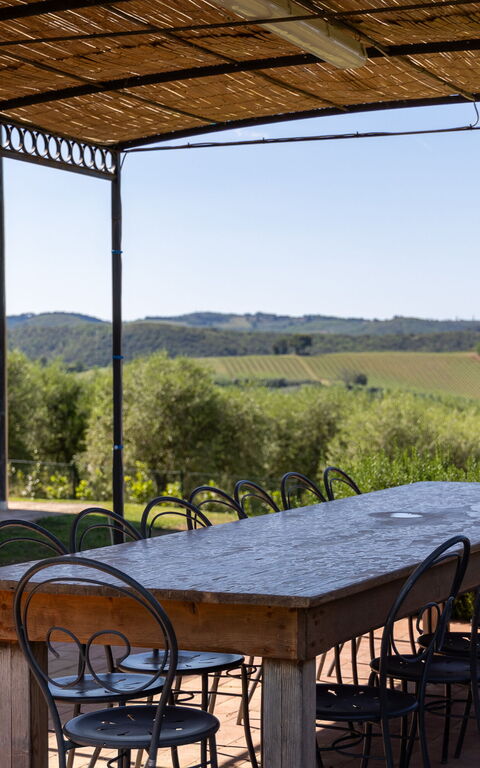 Villa Il Caggio: all'aperto, Balcone / Terrazza / Patio, Esterni, Vista Panoramica