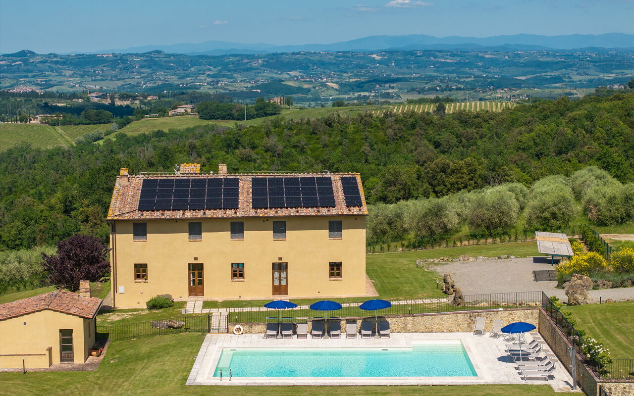 Villa Il Caggio: all'aperto, Esterni, Giardino, Piscina, Vista Panoramica