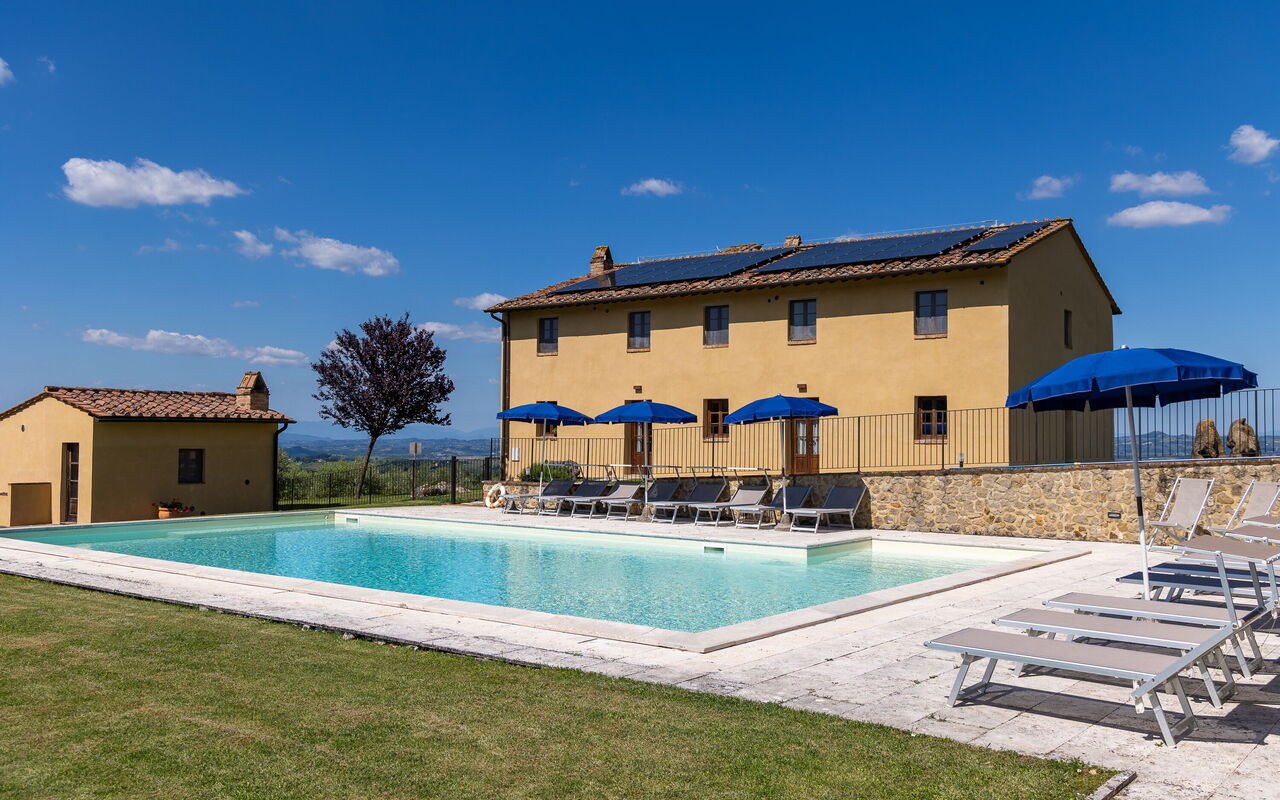 Villa Il Caggio: all'aperto, Esterni, Giardino, Piscina