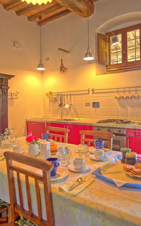 Maggiano: Cucina, Sala da pranzo