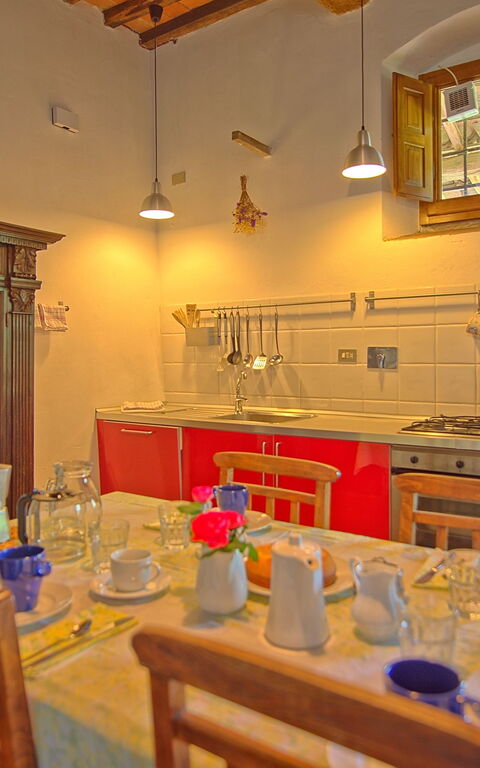 Maggiano: Cucina, Sala da pranzo