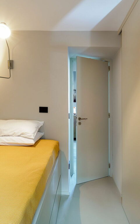 Torre Isola Bella: Bagno, Camera da letto