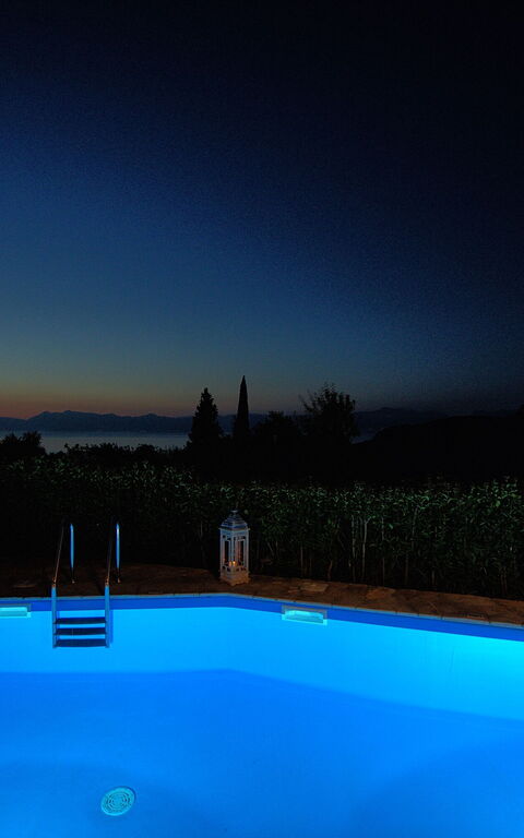 Villa Melodia: Piscina, Vista Panoramica