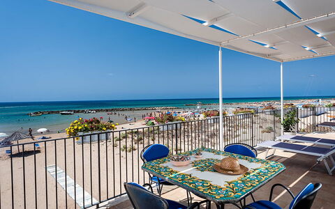 Alloggio Onda: all'aperto, Balcone / Terrazza / Patio