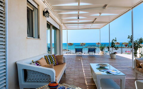 Alloggio Onda: all'aperto, Balcone / Terrazza / Patio