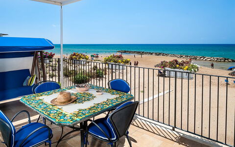 Alloggio Onda: all'aperto, Balcone / Terrazza / Patio