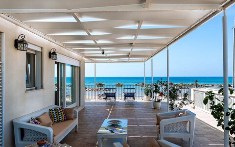 Alloggio Onda: all'aperto, Balcone / Terrazza / Patio