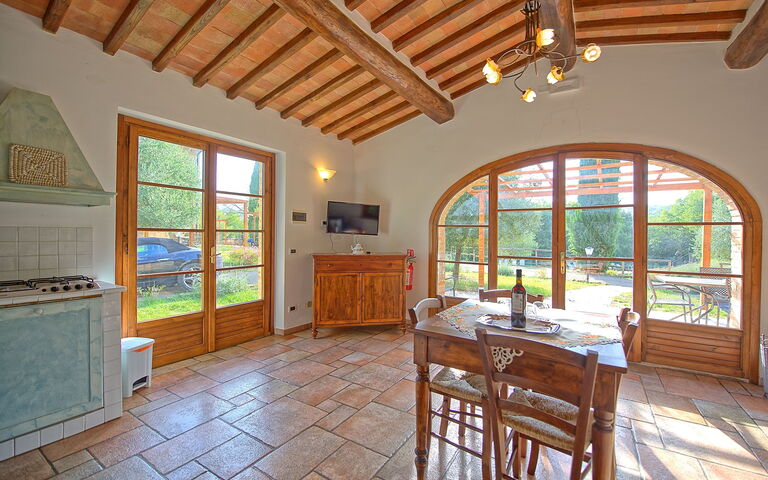 Alloggio Mulignone 1: Sala da pranzo, Soggiorno