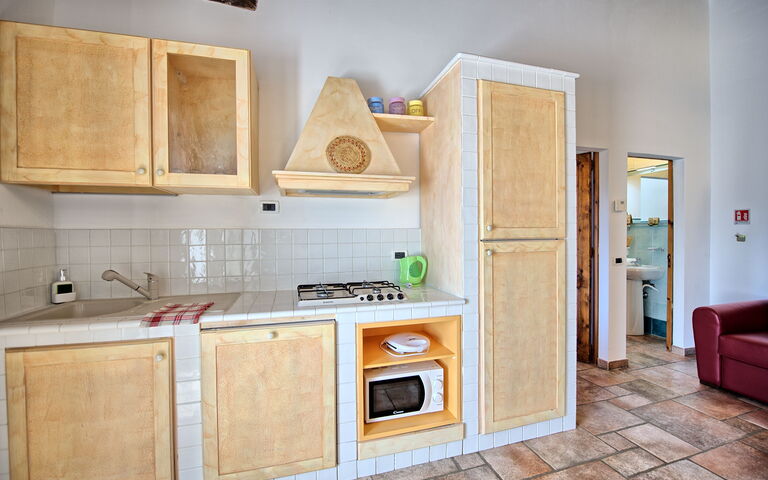 Alloggio Mulignone 14: Cucina, Sala da pranzo, Soggiorno