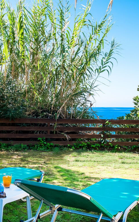 Beachfront Villa Rania: all'aperto, Giardino