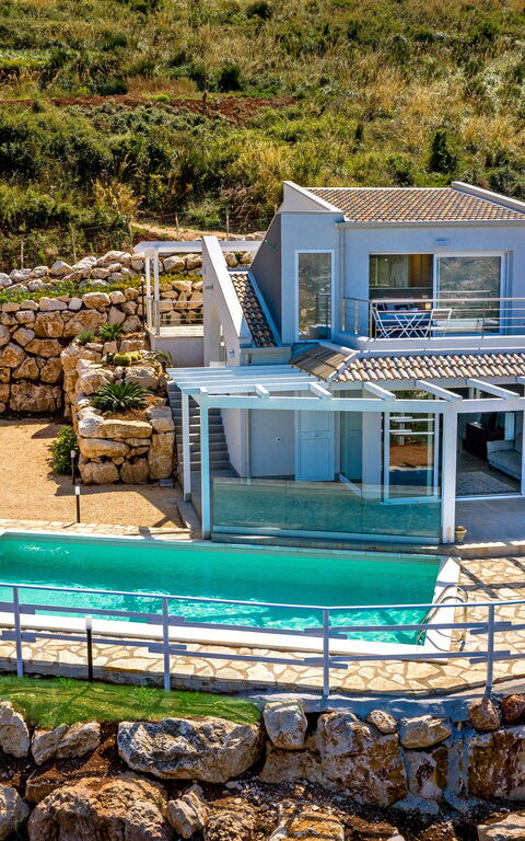 Villa Scire: all'aperto, Estate, Giardino, Piscina, Vista Panoramica