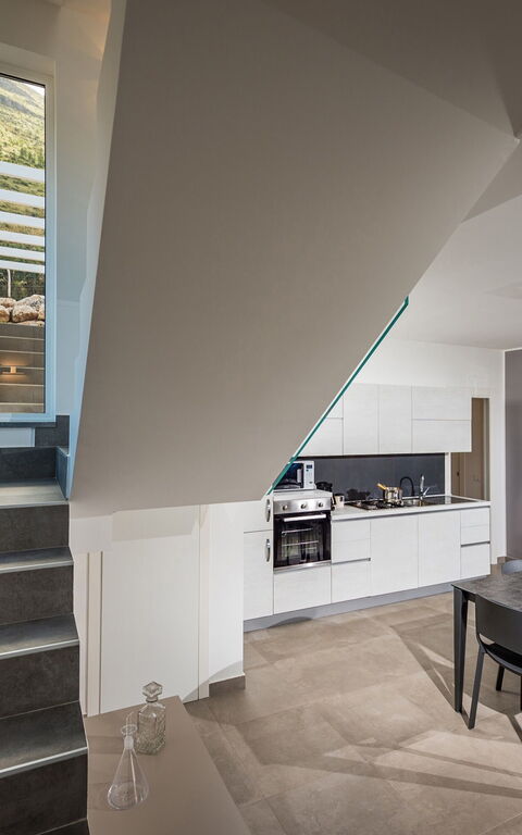 Villa Scire: Cucina, Sala da pranzo