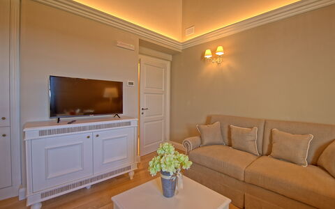 Alloggio Sole Di Vino - 4: Cucina, Sala da pranzo, Soggiorno