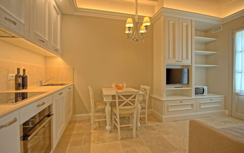 Alloggio Sole Di Vino - 1: Cucina, Sala da pranzo, Soggiorno