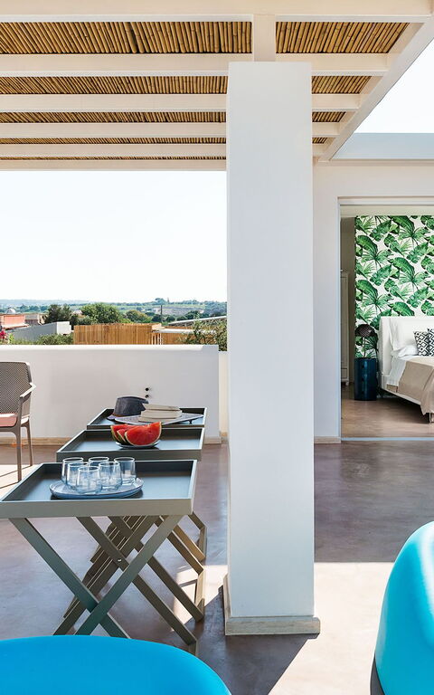 Villa San Lorenzo Palma: all'aperto