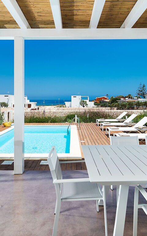 Villa San Lorenzo Palma: all'aperto