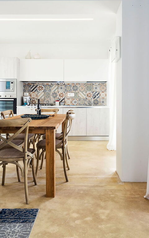 Villa San Lorenzo Lavanda: Cucina, Sala da pranzo