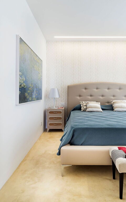 Villa San Lorenzo Lavanda: Camera da letto