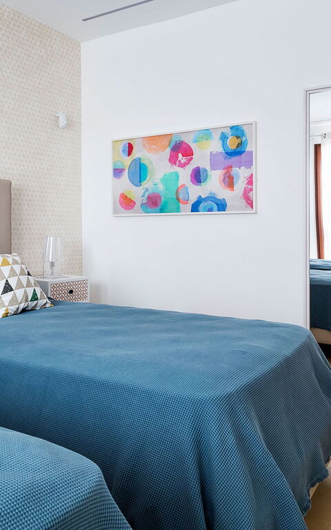 Villa San Lorenzo Lavanda: Camera da letto