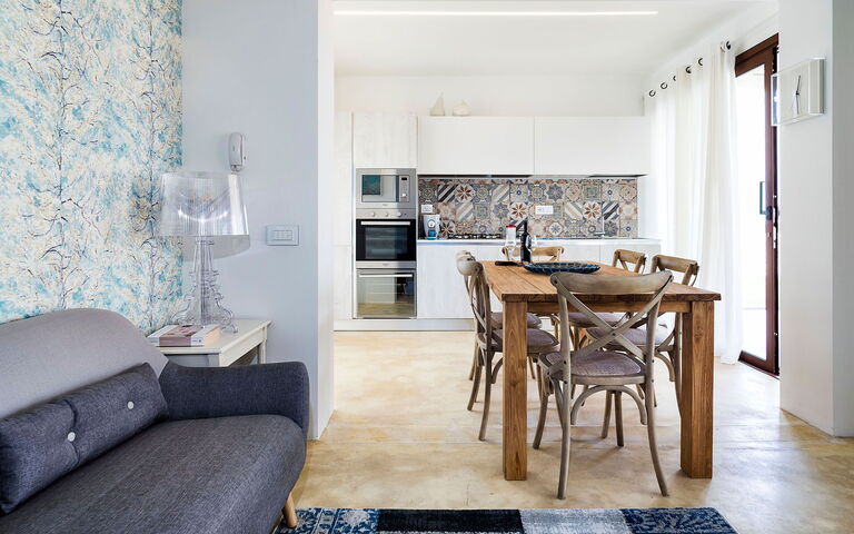 Villa San Lorenzo Lavanda: Cucina, Sala da pranzo, Soggiorno