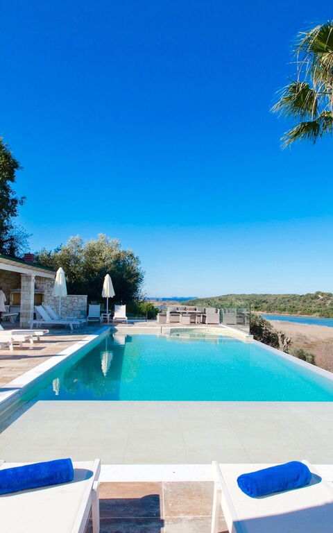 Villa Corfu Panorama: Piscina
