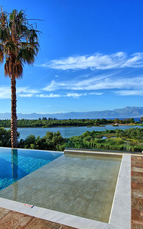 Villa Corfu Panorama: all'aperto, Piscina, Vista Panoramica