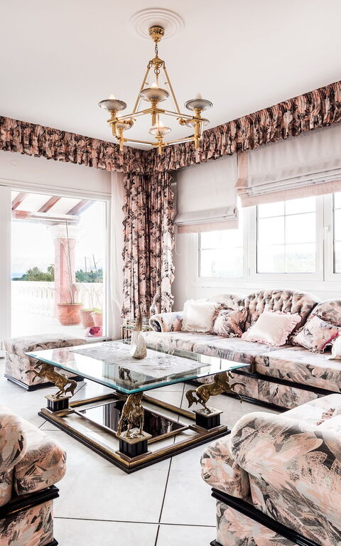 Villa Corfu Panorama: Soggiorno