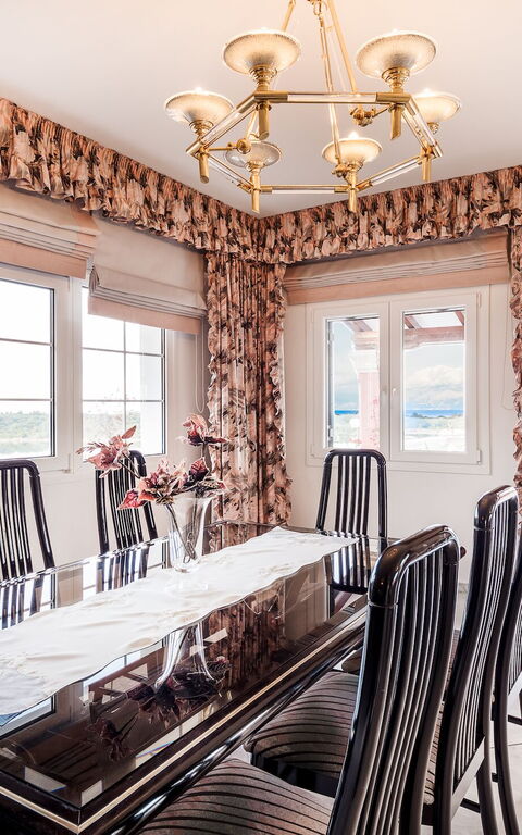 Villa Corfu Panorama: Sala da pranzo