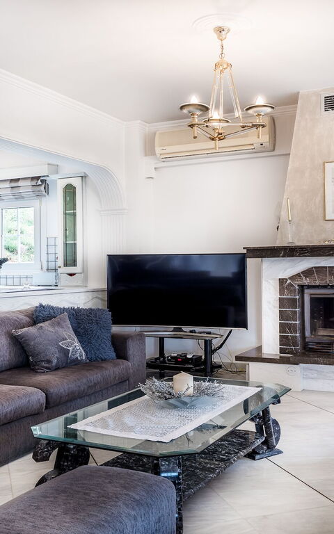 Villa Corfu Panorama: Soggiorno