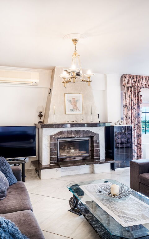 Villa Corfu Panorama: Soggiorno