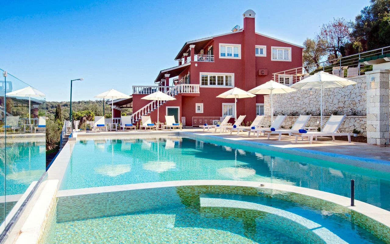 Villa Corfu Panorama: all'aperto, Piscina