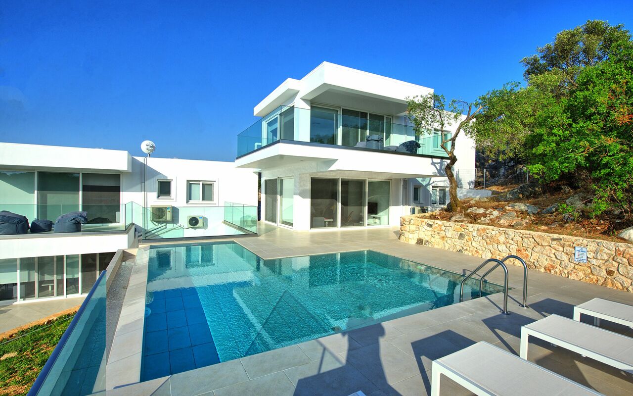 Villa Athena: Esterni, Piscina