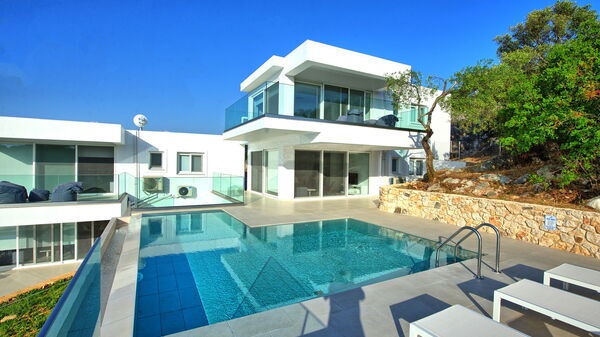 Villa Athena: Esterni, Piscina