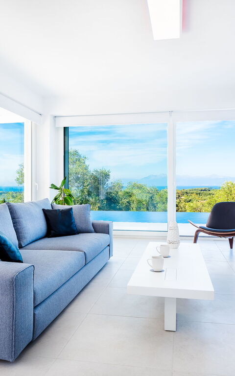 Villa Nafsika: Soggiorno