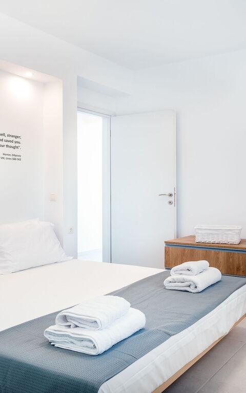 Villa Nafsika: Camera da letto