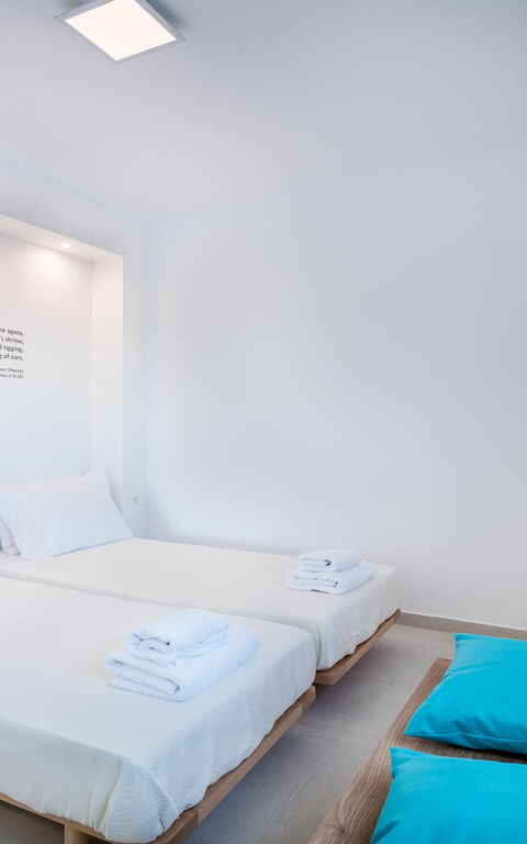 Villa Nafsika: Camera da letto