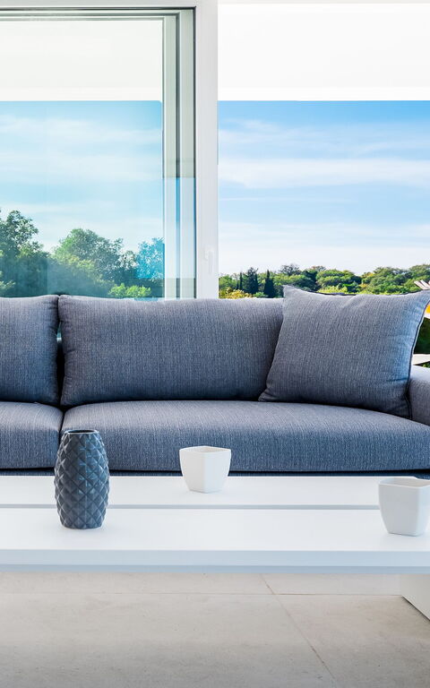 Villa Nafsika: Soggiorno