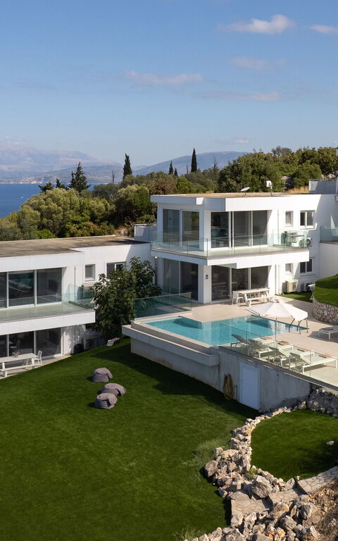 Villa Nafsika: all'aperto, Esterni, Giardino, Piscina, Vista Panoramica