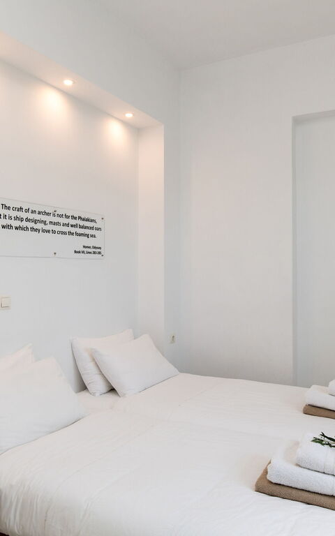 Villa Nafsika: Camera da letto