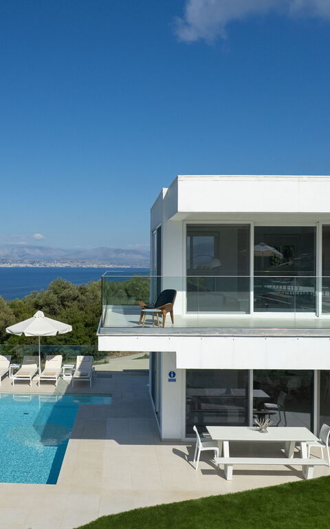 Villa Nafsika: all'aperto, Esterni, Piscina, Vista Panoramica