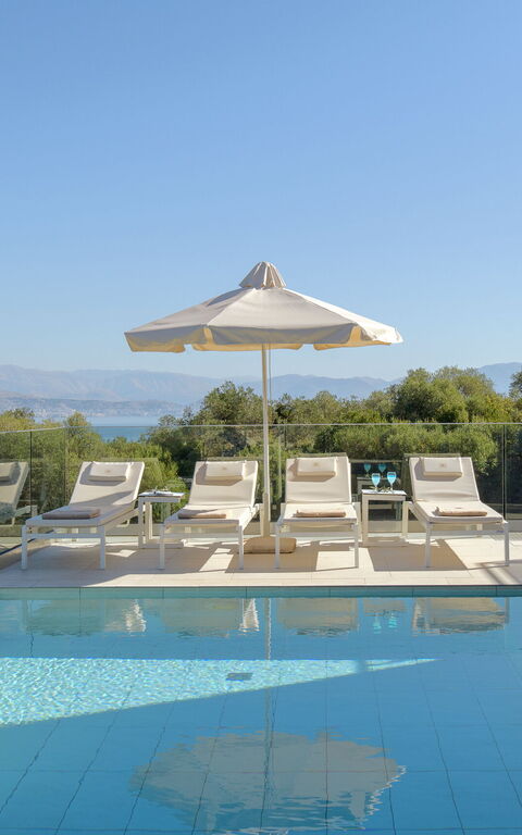 Villa Nafsika: all'aperto, Esterni, Piscina, Vista Panoramica