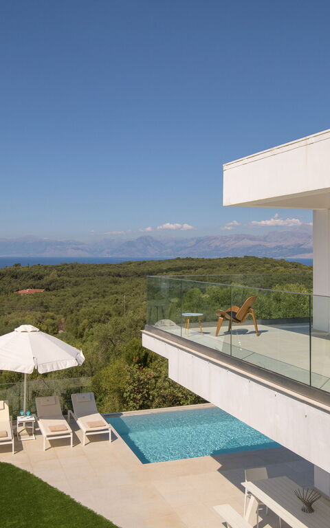 Villa Nafsika: all'aperto, Esterni, Giardino, Vista Panoramica