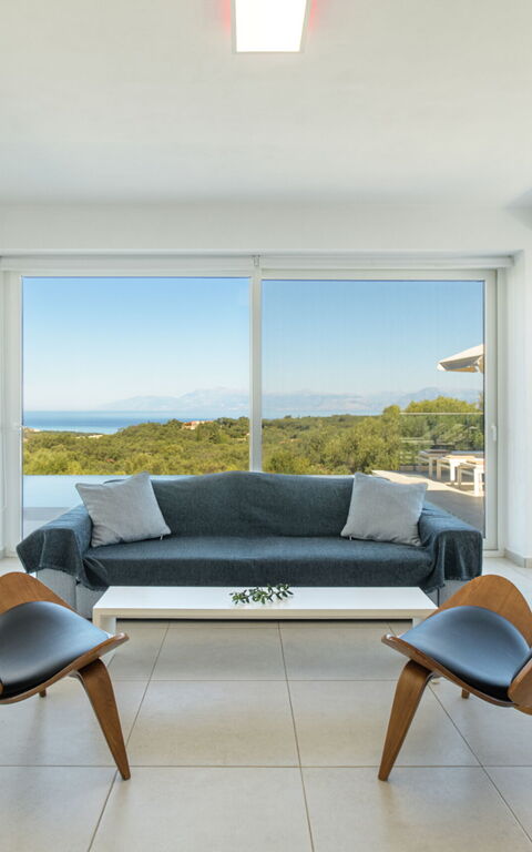 Villa Nafsika: Soggiorno