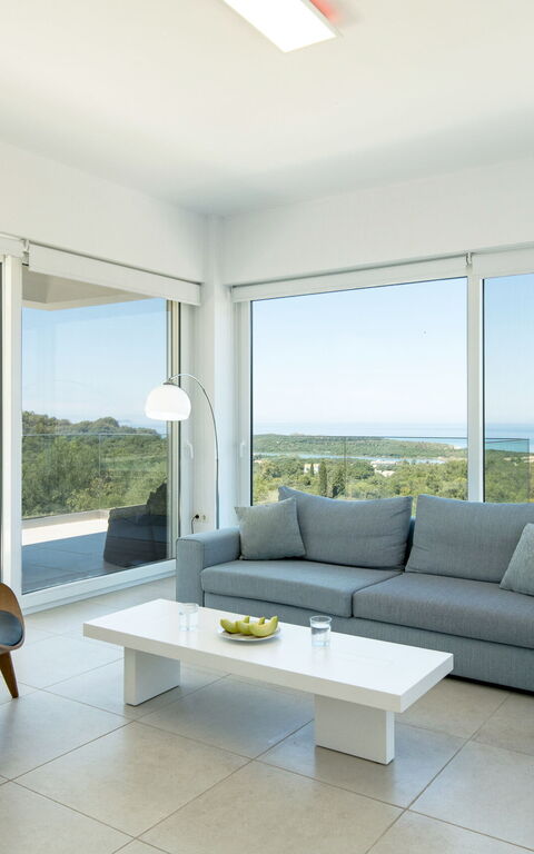 Villa Nafsika: Soggiorno