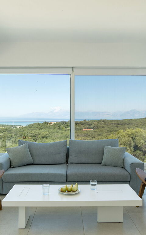 Villa Nafsika: Soggiorno