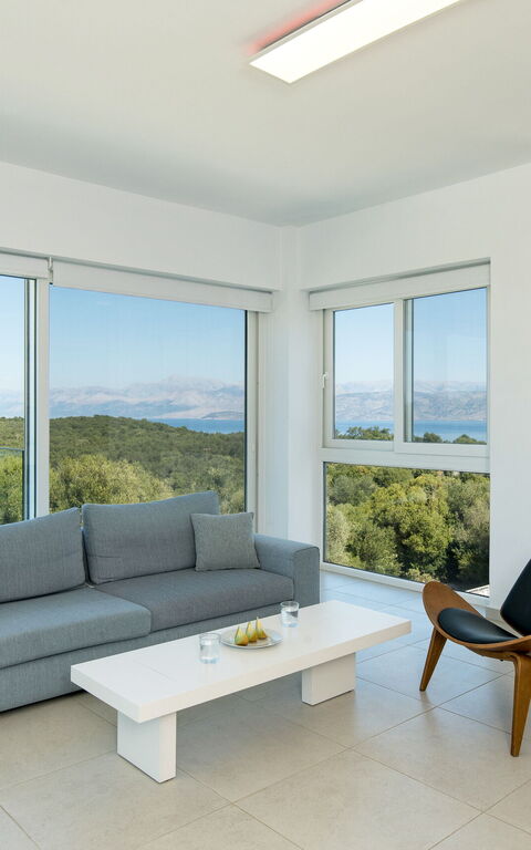 Villa Nafsika: Soggiorno