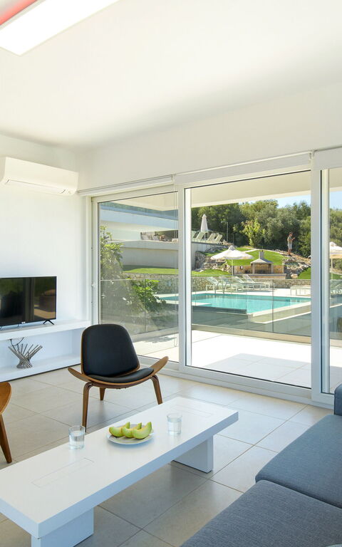 Villa Nafsika: Soggiorno