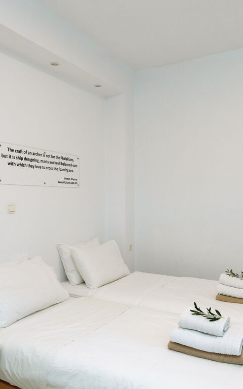 Villa Nafsika: Camera da letto