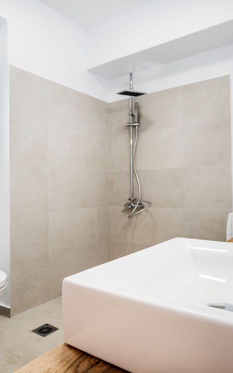 Villa Arete: Bagno, Camera da letto